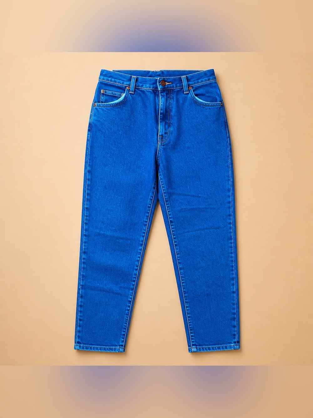 Lee Size 14 Petite Cotton Straight Leg Jeans